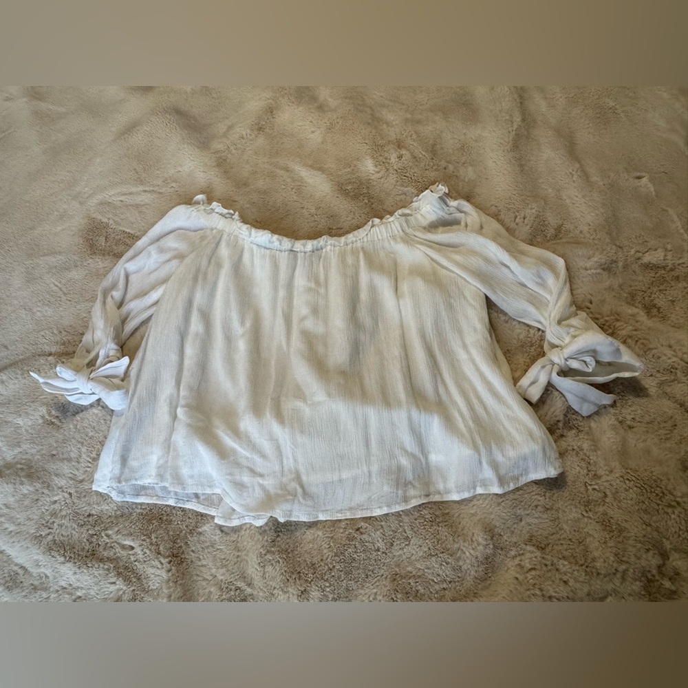 American Eagle Boho Blouse Size Small - image 7